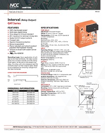 TimeDelayRelaysIntervalRelayOutputQ4TSeries